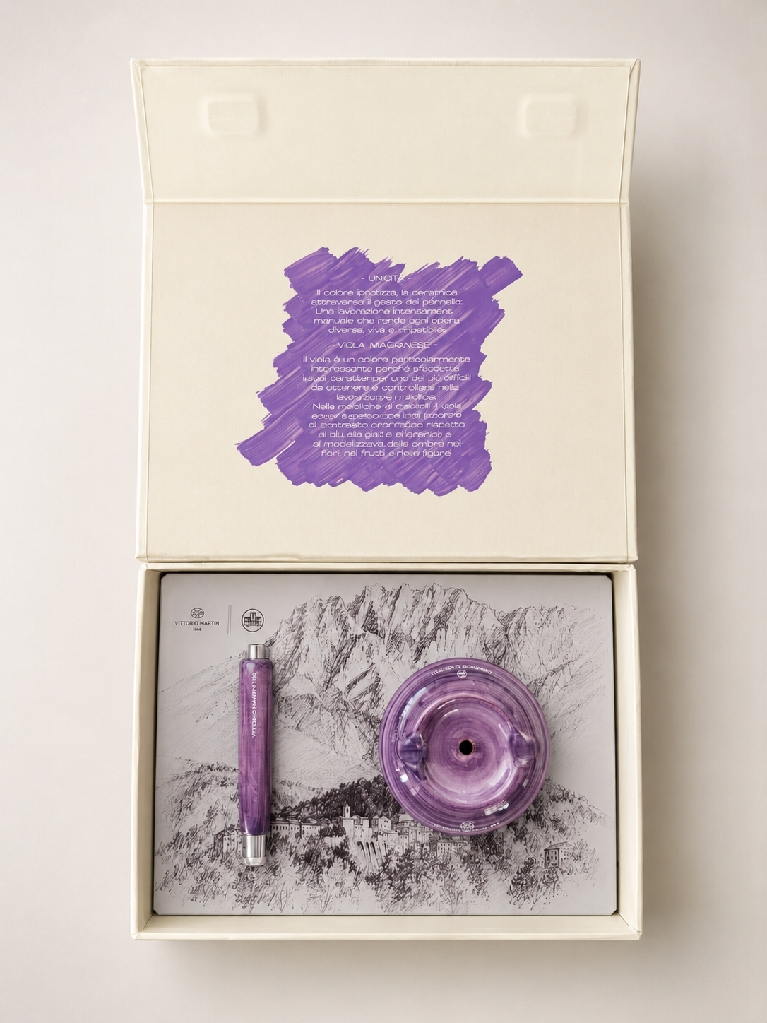 Mat4 Ceramica Viola Manganese