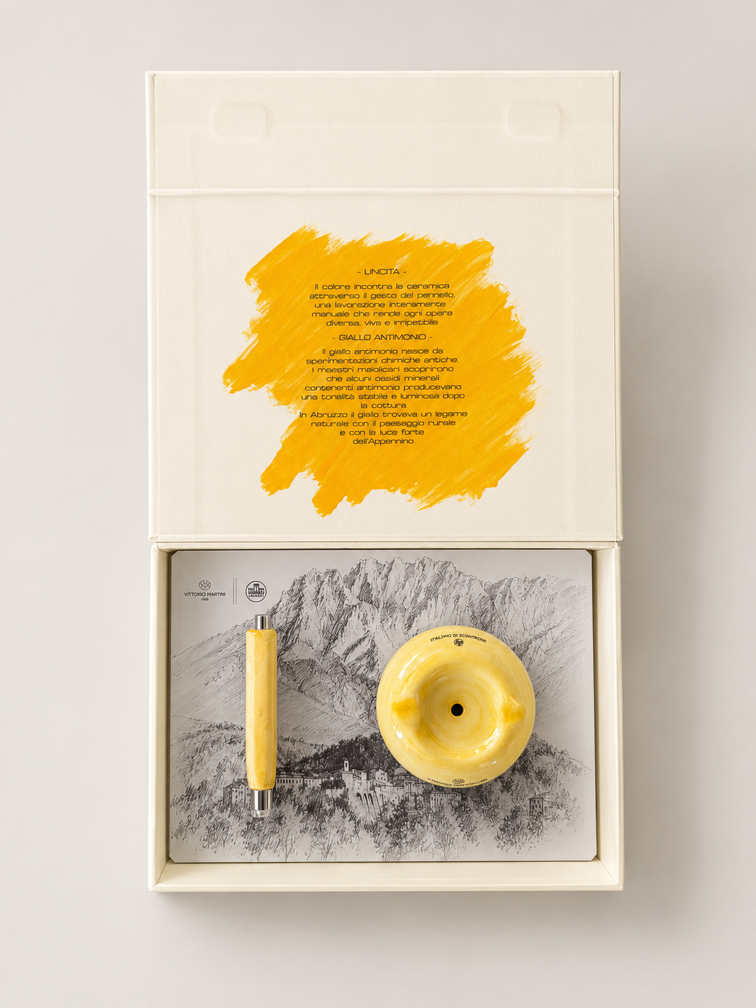 Mat4 Ceramica Giallo Antimonio